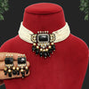 Black Color American Diamond Necklaces Set (CZN514BLK)
