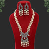 Light Pink Color American Diamond Brass Necklaces Set (CZN517LPNK)
