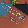 Rani Color American Diamond Brass Necklaces Set (CZN517RNI)