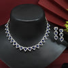 Blue Color American Diamond Necklaces Set (CZN546BLU)