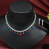 Multi Color American Diamond Necklaces Set (CZN547MLT)