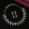 Multi Color Premium American Diamond Necklace Set (CZN594MLT)