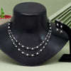 Black Color American Diamond Necklace Set (CZN905BLK)