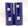 Blue Color 4 Set Of Velvet Fashion Bangles Combo Size(2 Set Of 2.6, 2 Set Of 2.8) FB109CMB
