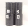 Grey Color 4 Set Of Velvet Fashion Bangles Combo Size(2 Set Of 2.6, 2 Set Of 2.8) FB128CMB