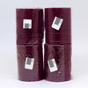 Wine Color 4 Set Of Velvet Fashion Bangles Combo Size(2 Set Of 2.6, 2 Set Of 2.8) -FB209CMB