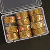 Gold Color 11 Set Of Bangles Combo Size: (3 Set Of 2.4, 4 Set Of 2.6, 4 Set Of 2.8) (GSB105CMB)