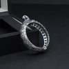 Silver Color Oxidised Bracelet (GSB197SLV)