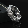 Silver Color Oxidised Bracelet (GSB261SLV)