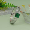 Green Color Monalisa Stone Bracelet (GSB295GRN)