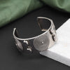 Silver Color Oxidised Bracelet (GSB310SLV)
