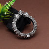 Silver Color Oxidised Bracelet (GSB336SLV)