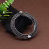 Silver Color Oxidised Bracelet (GSB338SLV)