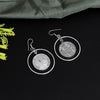 Silver Color Oxidised Earrings (GSE2216SLV)