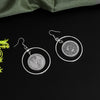 Silver Color Oxidised Earrings (GSE2217SLV)