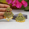 Yellow Color Oxidised Earrings (GSE2288YLW)