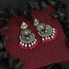 Rani Color Stone Oxidised Dual Tone Earrings (GSE2569RNI)