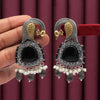 Black Color Premium Oxidised Earrings (GSE2593BLK)