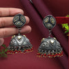 Maroon Color Oxidised Big Jhumka Earrings (GSE2622MRN)