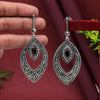 Black Color Oxidised Earrings (GSE2641BLK)