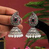 Rani & Green Color Oxidised Earrings (GSE2648RNIGRN)