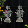 Silver Color Oxidised Earrings (GSE2657SLV)