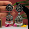 Black Color Oxidised Earrings (GSE2659BLK)