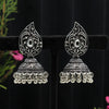 Silver Color Oxidised Earrings (GSE2670SLV)