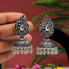 Silver Color Oxidised Earrings (GSE2670SLV)