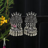 Silver Color Oxidised Earrings (GSE2681SLV)