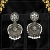 White Color Oxidised Earrings (GSE2691WHT)