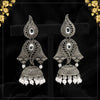 White Color Oxidised Earrings (GSE2692WHT)