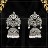 White Color Oxidised Earrings (GSE2694WHT)