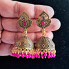 Rani Color Oxidised Earrings (GSE2791RNI)