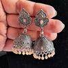 Peach Color Oxidised Earrings (GSE2795PCH)
