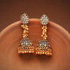 Gold Color Oxidised Earrings (GSE2809GLD)