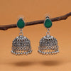 Green Color Oxidised Earrings (GSE2810GRN)