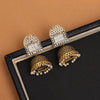 Gold Color Oxidised Earrings (GSE2812GLD)