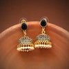Black Color Oxidised Earrings (GSE2815BLK)