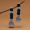 Black Color Oxidised Earrings (GSE2828BLK)
