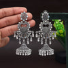 Silver Color Oxidised Earrings (GSE2848SLV)