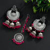Rani Color Oxidised Earrings Tikka Set (GSMTE101RNI)