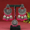 Rani Color Oxidised Earrings Tikka Set (GSMTE101RNI)