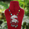 Multi Color Oxidised Necklace (GSN1638MLT)