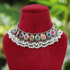 Multi Color Oxidised Necklace (GSN1654MLT)