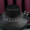 Red Color Oxidised Necklace Set (GSN1769RED)