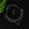 Black Color Oxidised Necklace Set (GSN1771BLK)