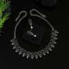 Black Color Choker Oxidised Necklace Set (GSN1773BLK)