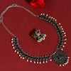 Black Color Oxidised Necklace Set (GSN1775BLK)