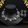 Silver Color Oxidised Necklace Set (GSN1831SLV)